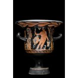APULIAN RED-FIGURE BELL KRATER - TL TESTED