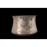 LARGE & HEAVY ROMAN SILVER VESSEL