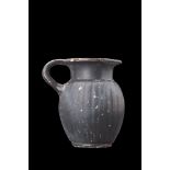 GREEK CAMPANIAN BLACK GLAZED OLPE