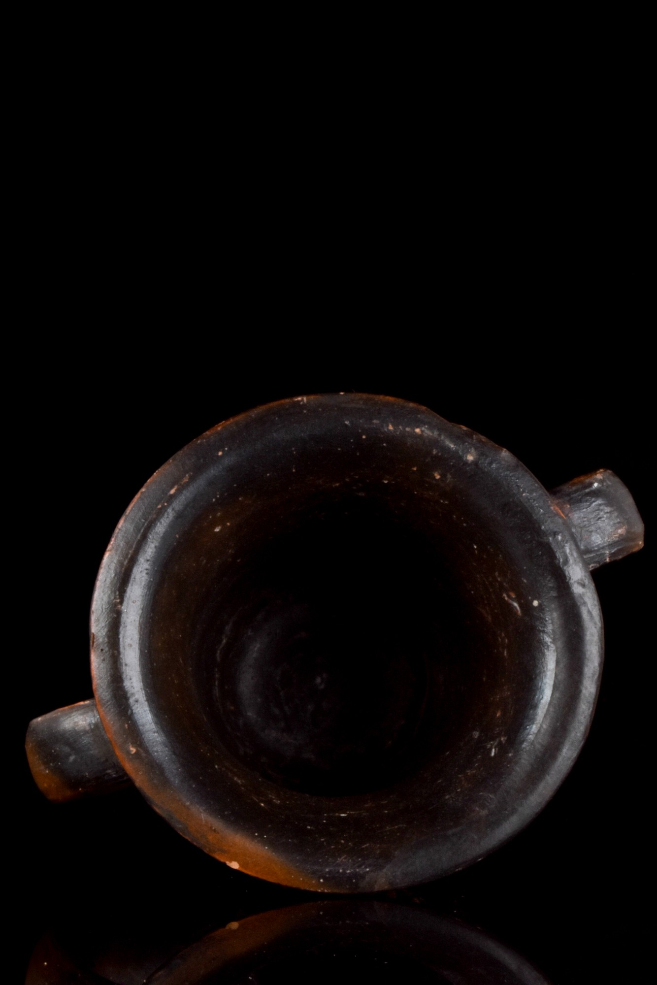 APULIAN XENON WARE MINIATURE KANTHAROS VESSEL - Image 3 of 5