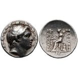 SELEUKID KINGDOM. DEMETRIOS I SOTER AR. TETRADRACHM