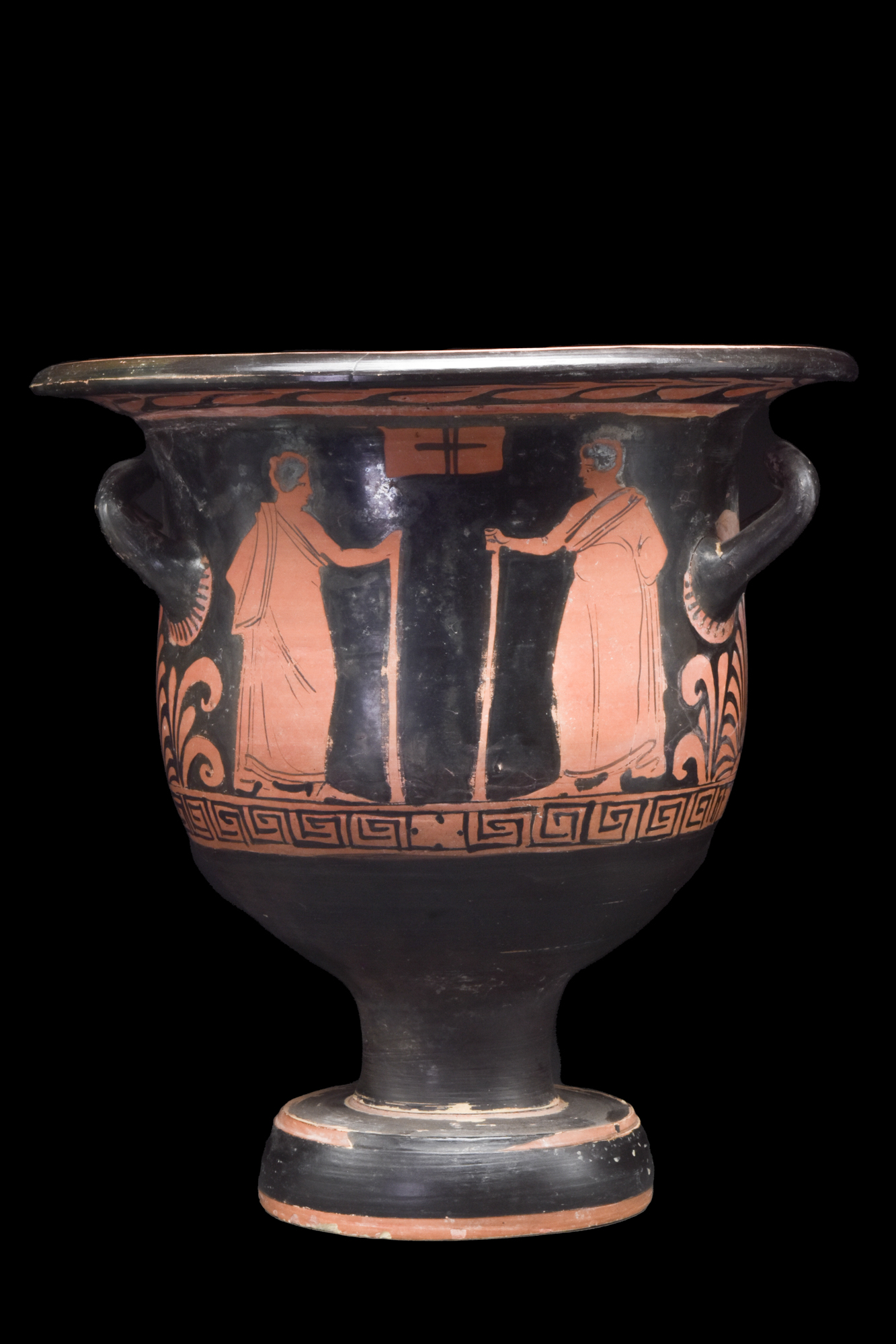 GREEK APULIAN RED FIGURE POTTERY BELL KRATER - TL TESTED - Image 3 of 7
