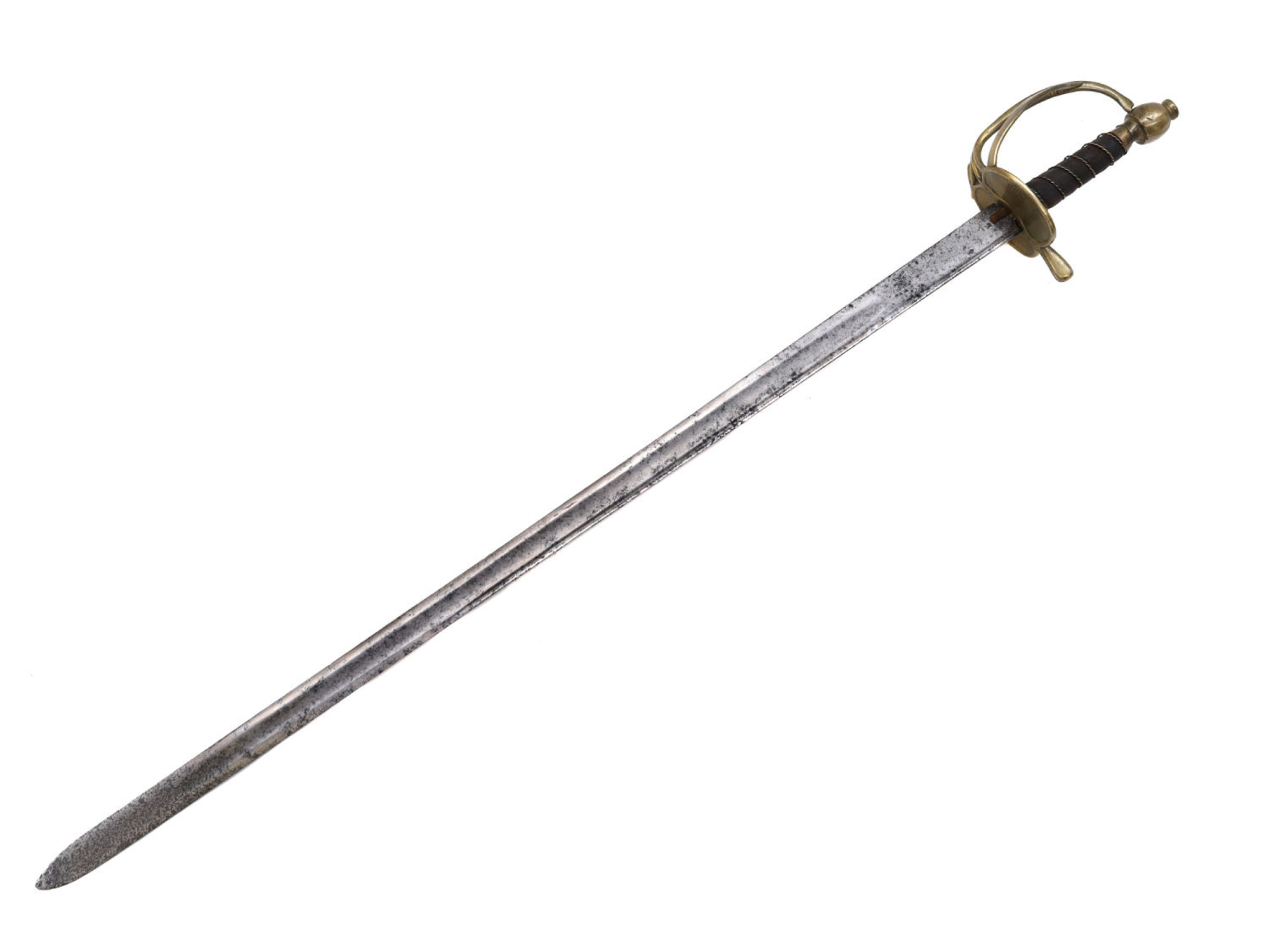 A M1747 PRUSSIAN / M1813 DANISH HEAVY CAVALRY BACKSWORD - Image 3 of 10