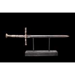 MEDIEVAL IRON DAGGER / STILETTO