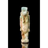 EGYPTIAN FAIENCE AMULET OF TAWERET