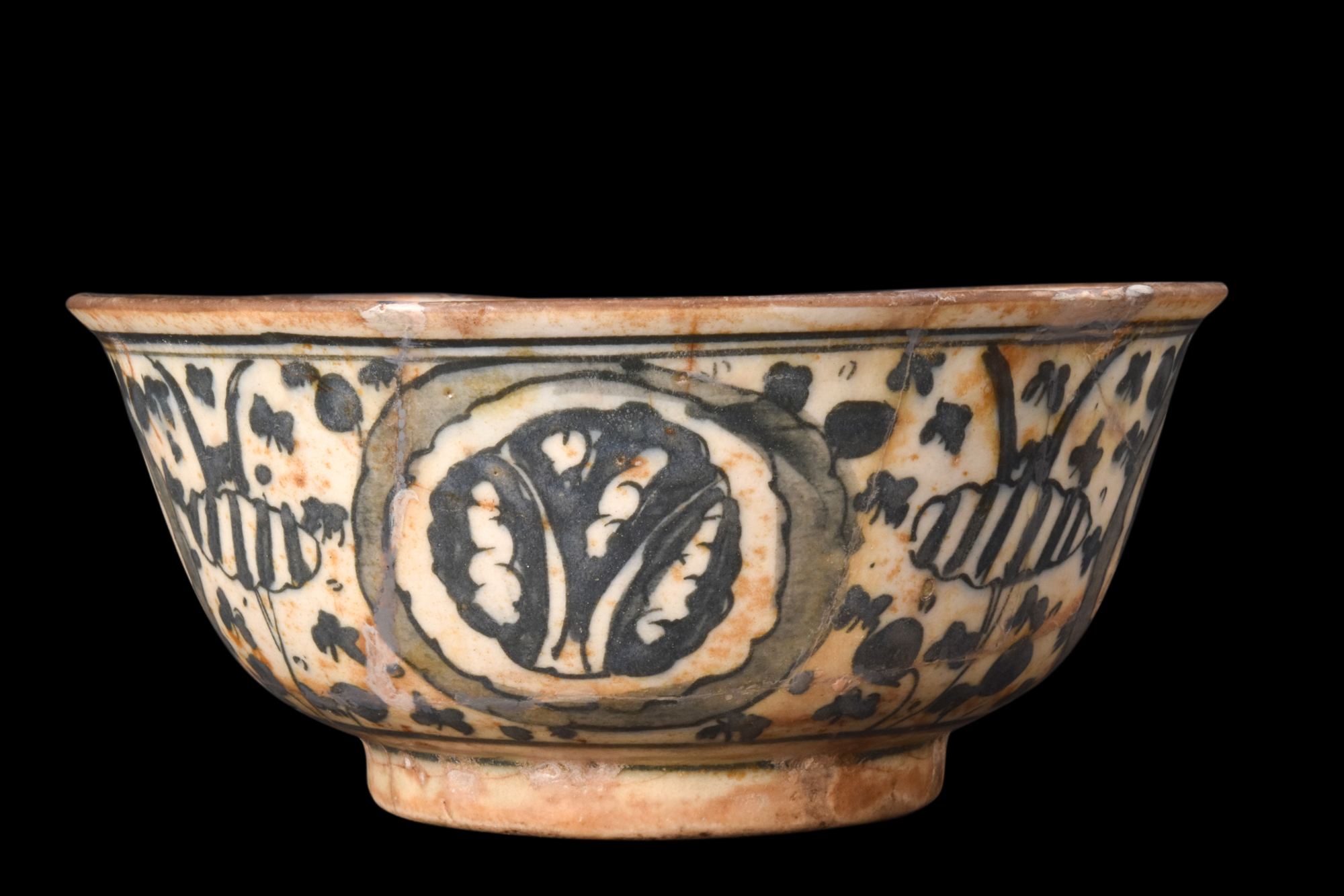 TIMURID STONEPASTE BOWL - Image 3 of 9