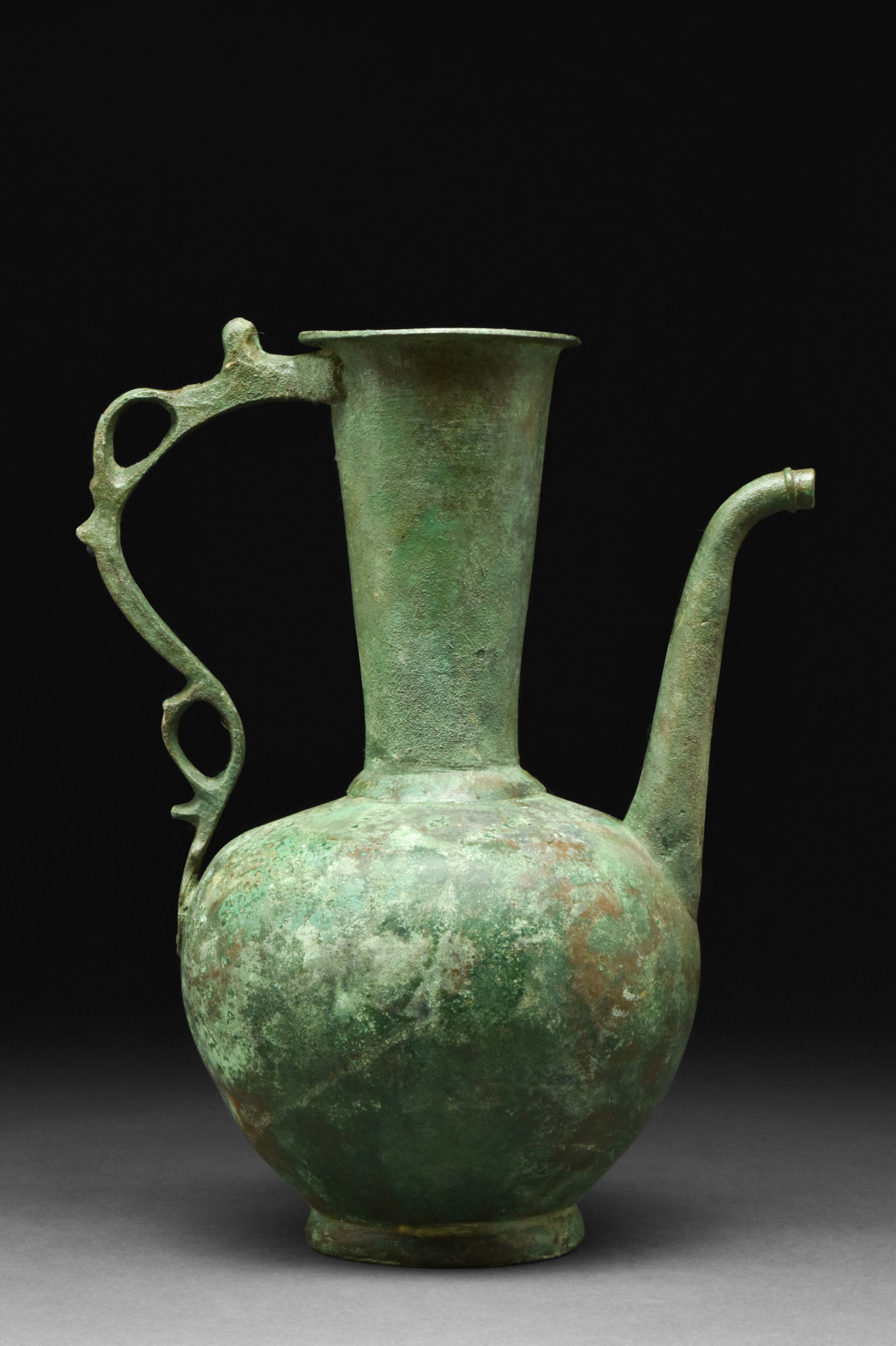 SELJUK BRONZE EWER - Image 6 of 10