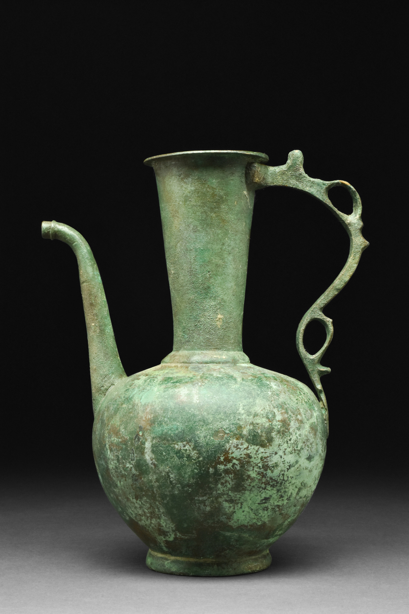 SELJUK BRONZE EWER - Image 2 of 10