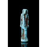EGYPTIAN FAIENCE THOTH AMULET