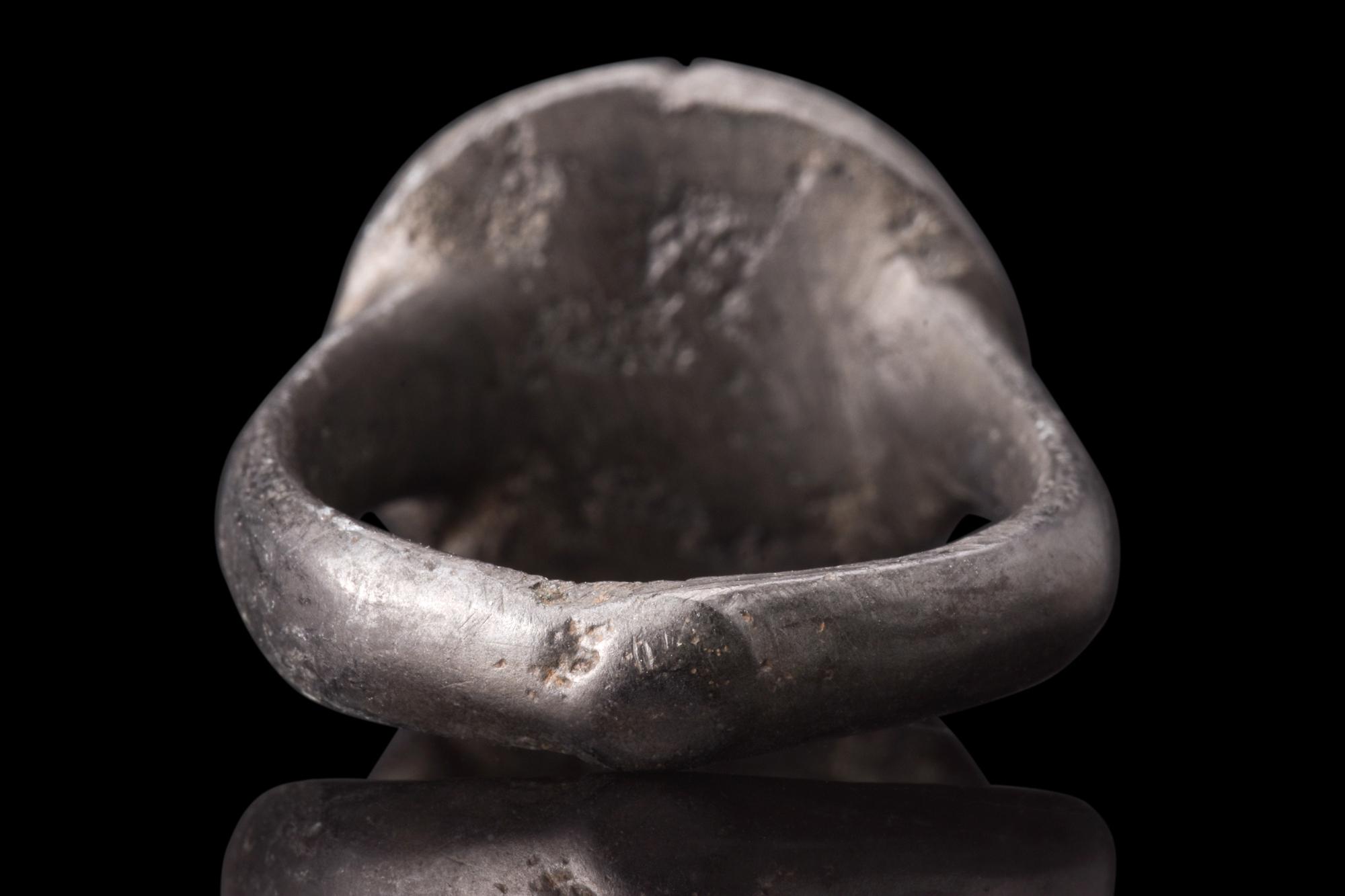 MEDIEVAL BRONZE RING WITH STAR OF BETHLEHEM - Image 8 of 8