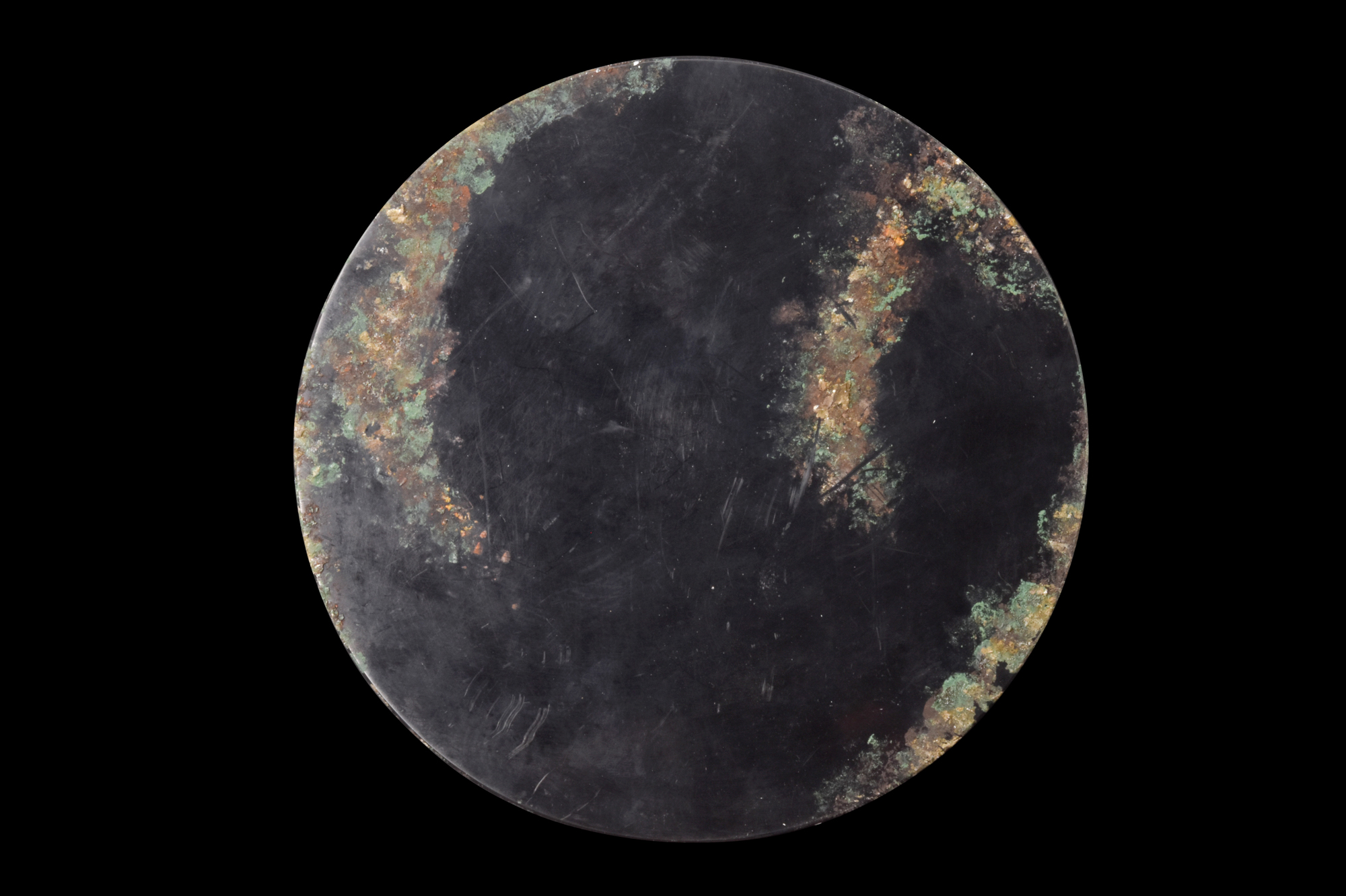CHINESE TANG DYNASTY BRONZE MIRROR - Image 6 of 8