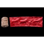 MESOPOTAMIAN STONE CYLINDER SEAL