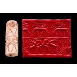 MESOPOTAMIAN STONE CYLINDER SEAL