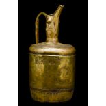 BRASS EWER WITH BORAQ AND EASTERN KUFIC SCRIPT