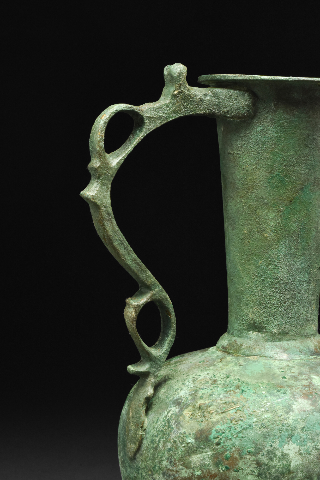 SELJUK BRONZE EWER - Image 9 of 10