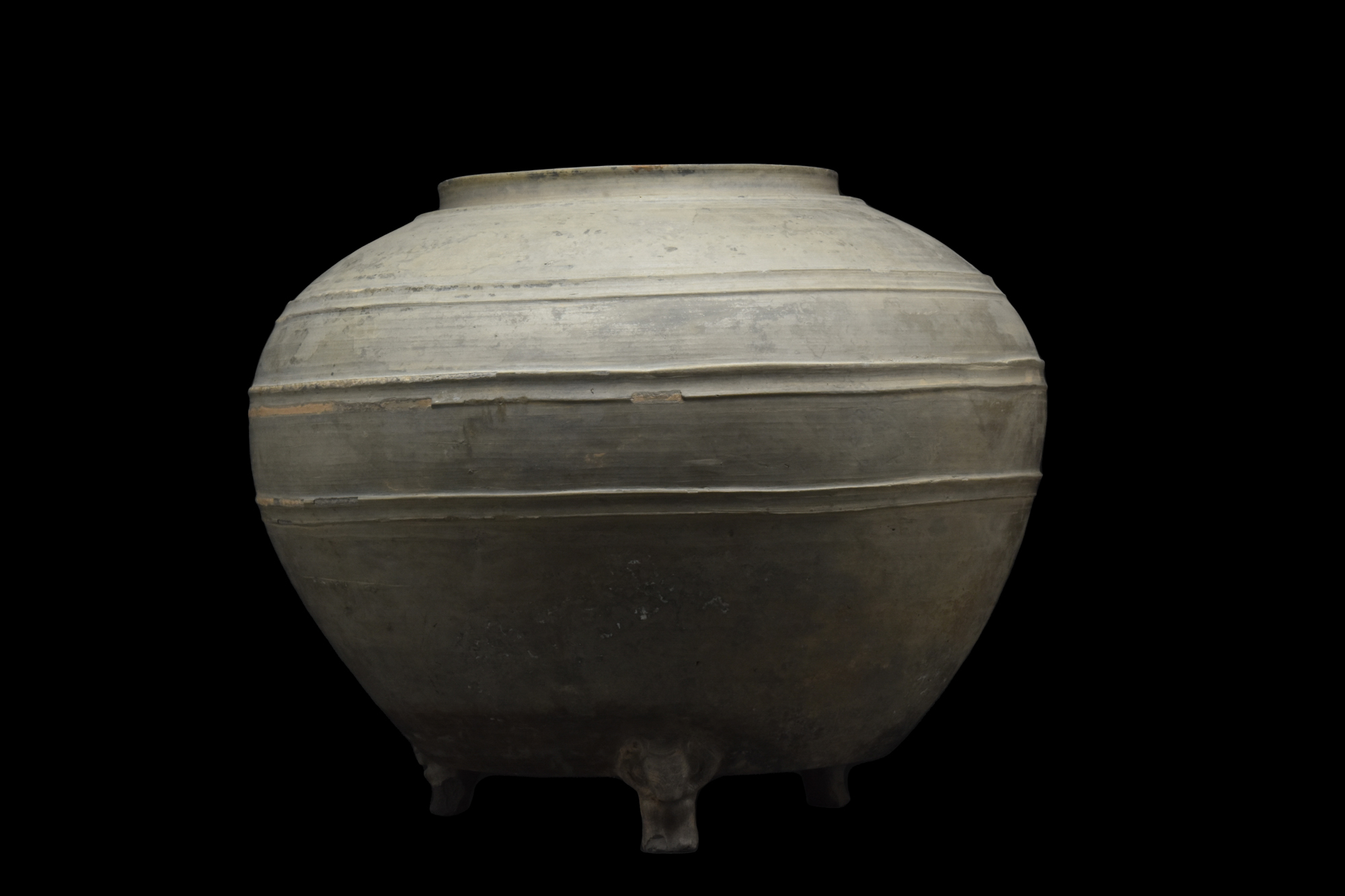 CHINESE HAN DYNASTY GREY POTTERY JAR - TL TESTED - Image 4 of 10