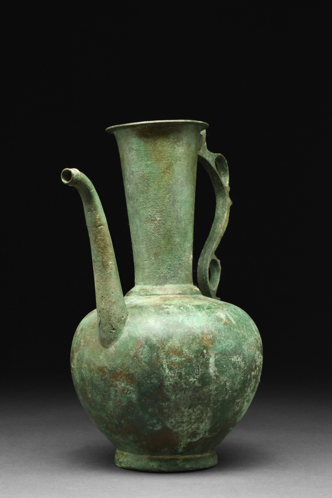 SELJUK BRONZE EWER - Image 4 of 10