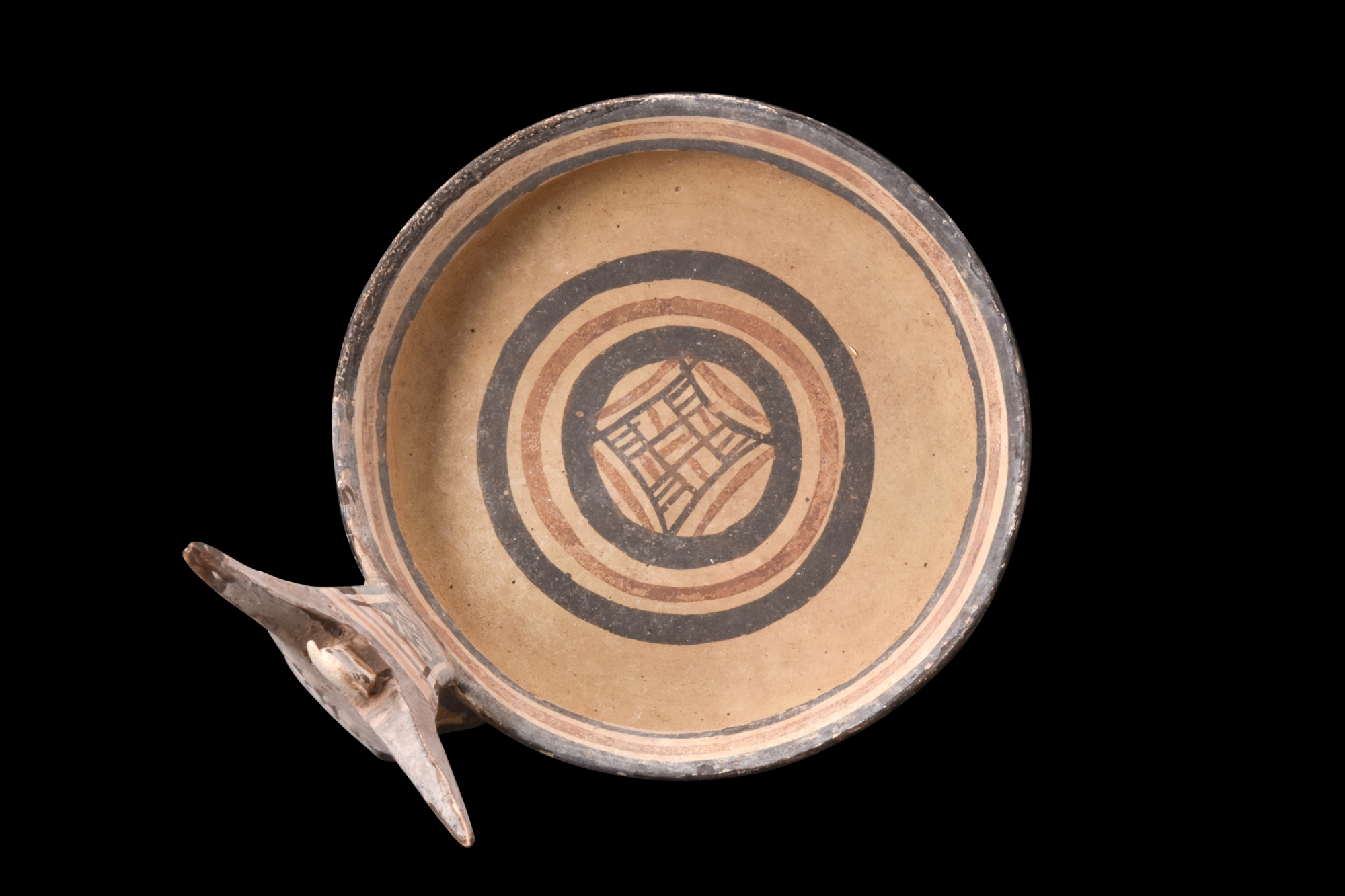 DAUNIAN BICHROME POTTERY KYATHOS - Image 13 of 18