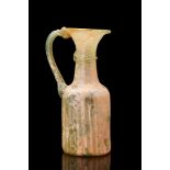 ROMAN GLASS JUG WITH HANDLE