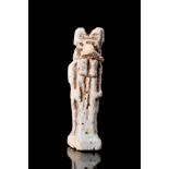 EGYPTIAN FAIENCE ANUBIS AMULET