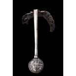 ROMAN SILVER JUG HANDLE