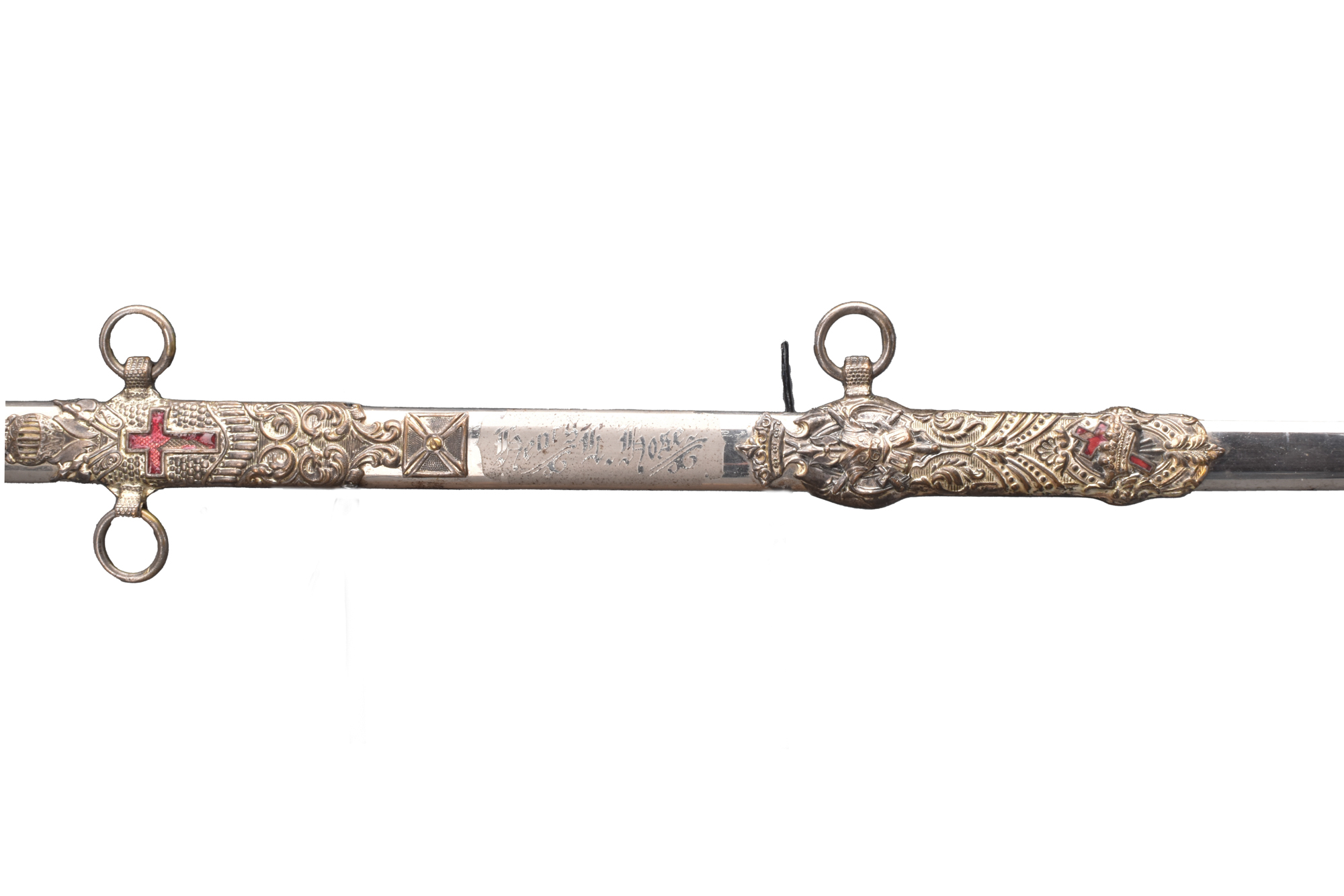 A NIGHTS TEMPLAR MASONIC SWORD, LATE 19TH EARLY 20TH C. - Image 9 of 13