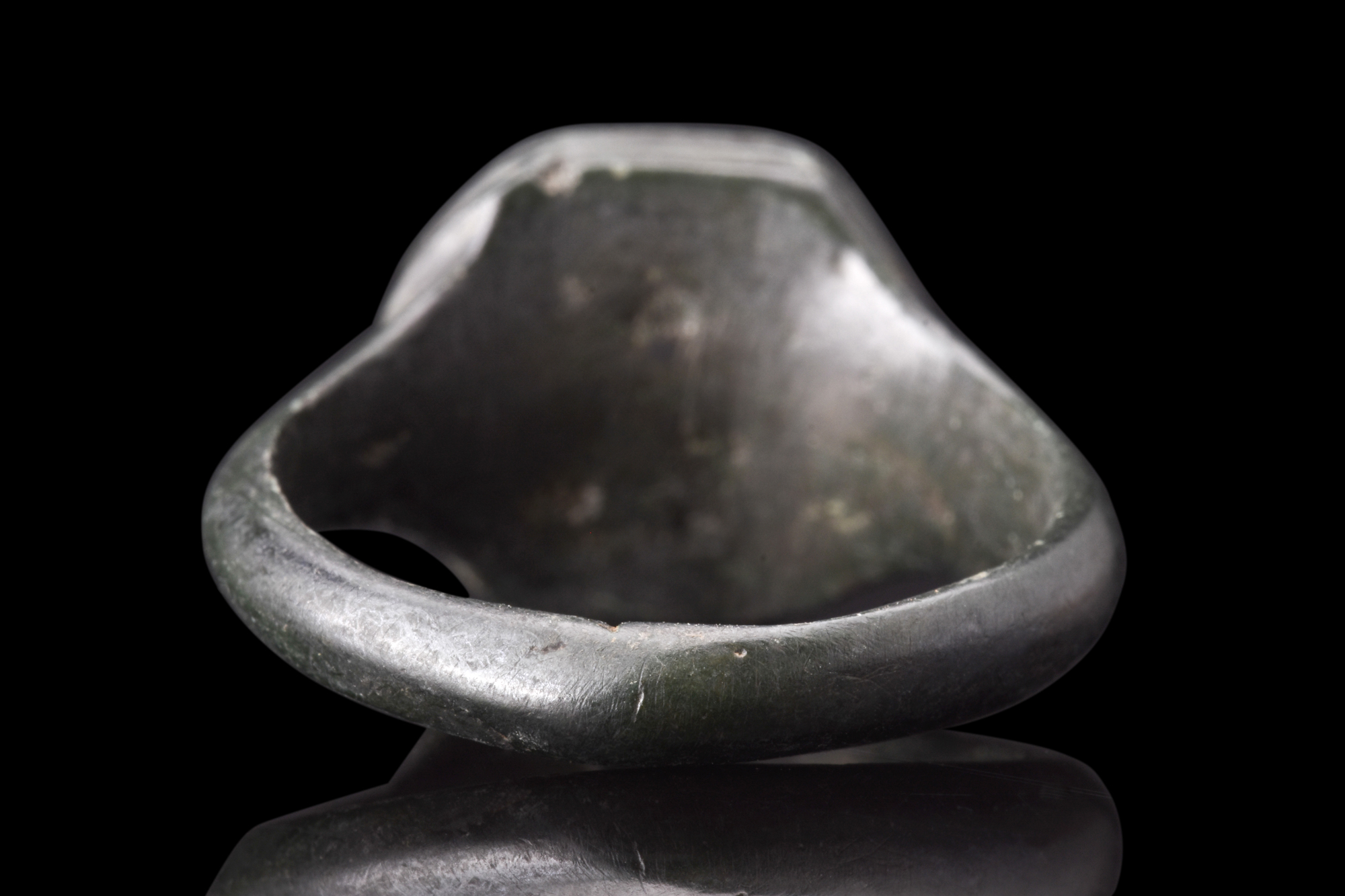 MEDIEVAL BRONZE RING WITH STAR OF BETHLEHEM - Image 7 of 8