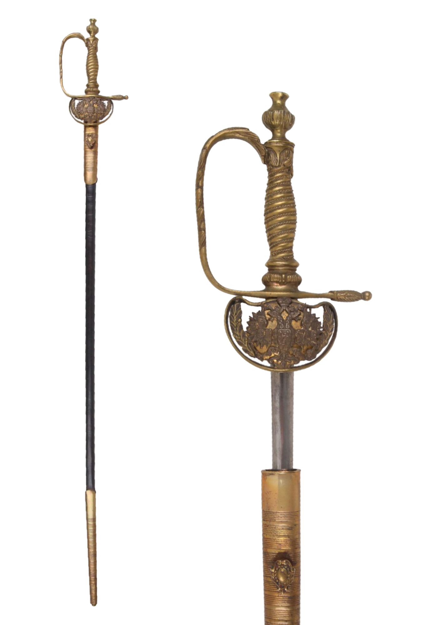 A RUSSIAN IMPERIAL COURT SWORD, M1855 - Image 2 of 10