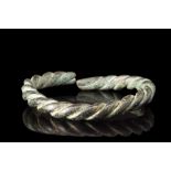 VIKING AGE BRONZE TWISTED BRACELET