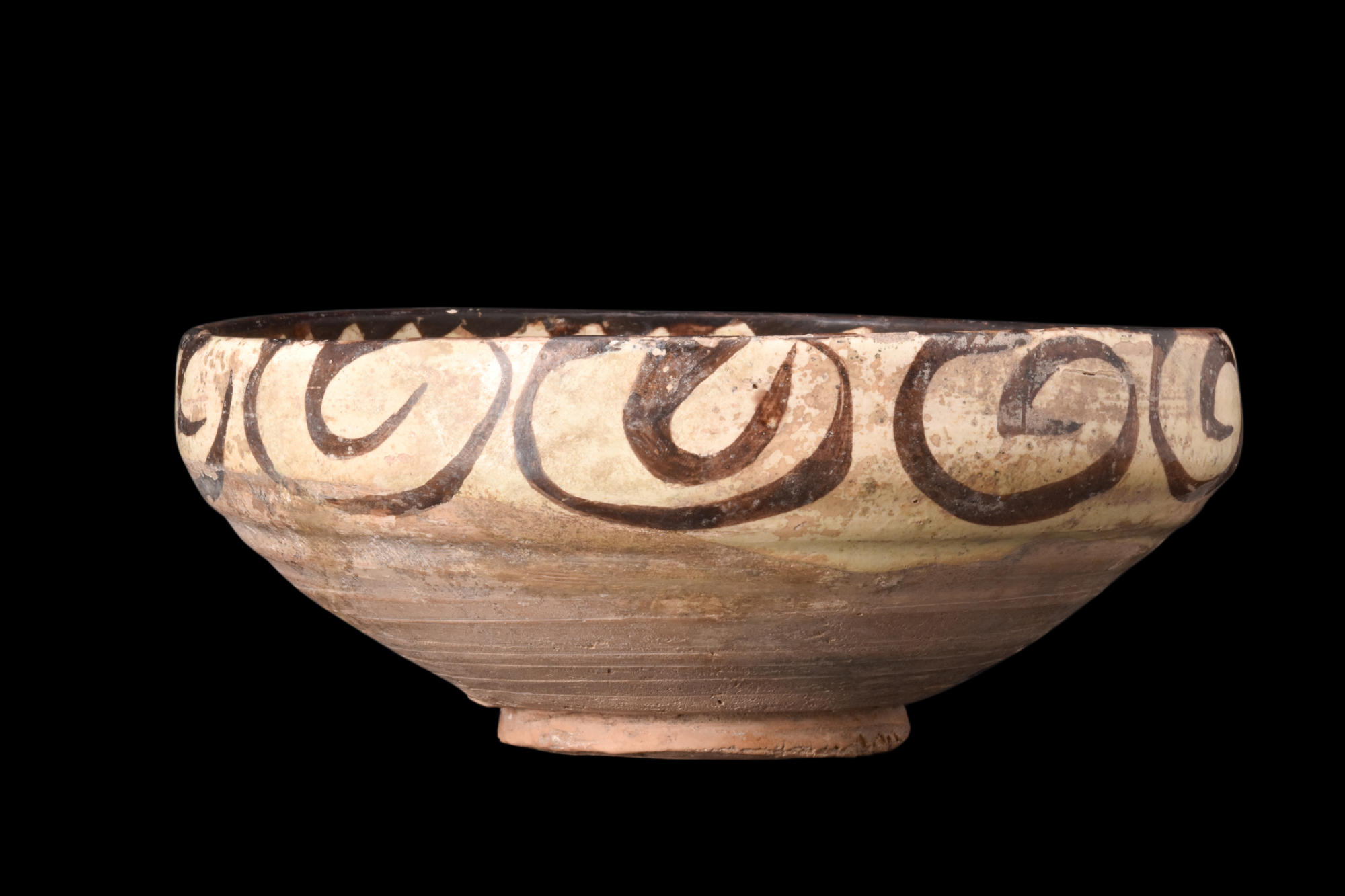 NISHAPUR POTTERY GLAZED BOWL - Image 3 of 8