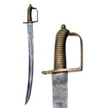 A FRENCH M1767 GRENADIER CUTLASS SWORD