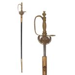 A RUSSIAN IMPERIAL COURT SWORD, M1855