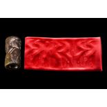 EARLY DYNASTIC III - UR I STONE CYLINDER SEAL