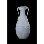 ROMAN OPAQUE BLUE MOULD-BLOWN GLASS AMPHORISKOS