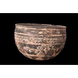 HELLENISTIC MEGARIAN TERRACOTTA BOWL