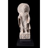 GANDHARAN SCHIST STANDING BUDDHA