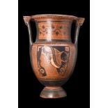 APULIAN RED-FIGURED COLUMN-KRATER