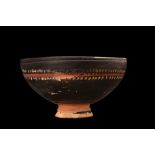 GREEK GNATHIAN DECORATED BLACKWARE CUP