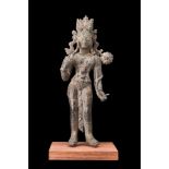 TIBETAN BRONZE FIGURE OF STANDING TARA