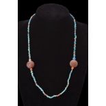 ROMAN BEADED NECKLACE