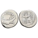 MARK ANTONY AR. DENARIUS, LEGIONARY ISSUE