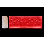 BACTRIAN QUARTZ CYLINDER SEAL