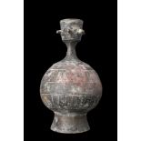 ABBASID BRONZE PERFUME BOTTLE