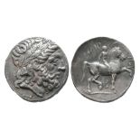 PHILIP II AR. TETRADRACHM -SUPERB