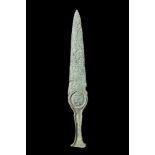 ANCIENT BRONZE DAGGER