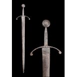 MEDIEVAL IRON SWORD