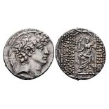 SELEUKID KINGDOM, PHILIP I PHILADELPHOS AR. TETRADRACHM