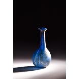 RARE ROMAN COBALT BLUE GLASS UNGUENTARIUM