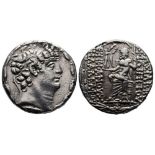 SELEUKID KINGDOM, PHILIP I PHILADELPHOS AR. TETRADRACHM