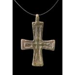 CRUSADERS ERA BRONZE CROSS PENDANT